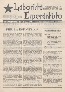 Laborista Esperantisto : Jaargang 19, no. 5 (1950)