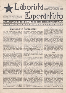 Laborista Esperantisto : Jaargang 19, no. 8 (1950)