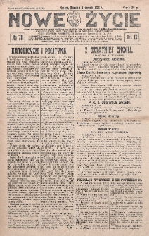 Nowe Życie : tygodnik Chrześcijańskiego Związku Demokratycznego w Grodnie. R. 9, nr 76 (8 sierpnia 1926)
