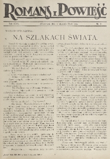 Romans i Powieść. R. 18, nr 2 (9 stycznia 1926)