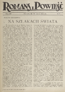 Romans i Powieść. R. 18, nr 5 (30 stycznia 1926)