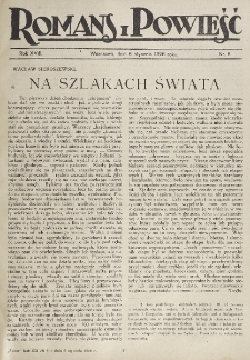 Romans i Powieść. R. 18, nr 6 (6 stycznia 1926)