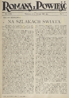 Romans i Powieść. R. 18, nr 7 (13 lutego 1926)