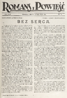 Romans i Powieść. R. 18, nr 15 (10 kwietnia 1926)