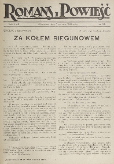 Romans i Powieść. R. 18, nr 22 (29 maja 1926)