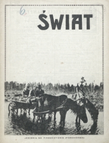 Świat : pismo tygodniowe ilustrowane poświęcone życiu społecznemu, literaturze i sztuce. R. 21 (1926), nr 39 (25 września)