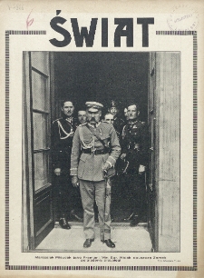 Świat : pismo tygodniowe ilustrowane poświęcone życiu społecznemu, literaturze i sztuce. R. 21 (1926), nr 41 (9 października)