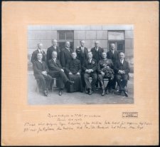 Zjazd koleg&oacute;w w 35 lat po maturze - Tarn&oacute;w 12.X.1935 r.
