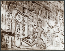 Medinet-Habou. Bas-relief