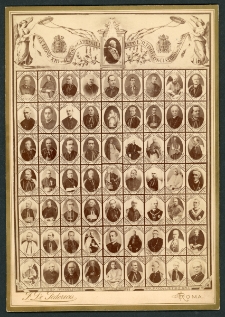 S.S. Leone XIII e il S[an]cto Col[le]gio de' Cardinali dopo l'ultimo concistoro del 29 nove[mbri] 1895