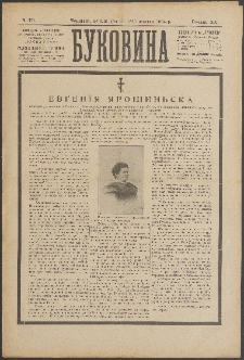 Bukovina. R. 20, č. 121 (1904)