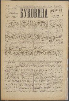 Bukovina. R. 20, č. 141 (1904)