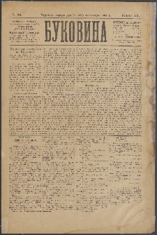 Bukovina. R. 20, č. 134 (1904)