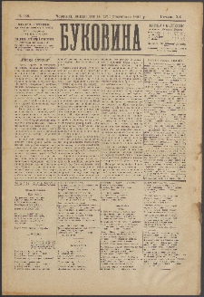 Bukovina. R. 20, č. 136 (1904)
