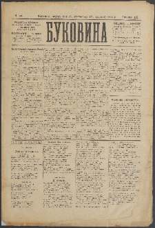 Bukovina. R. 20, č. 142 (1904)