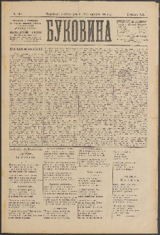 Bukovina. R. 20, č. 145 (1904)