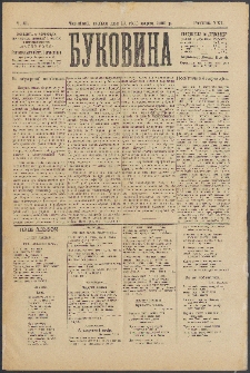 Bukovina. R. 21, č. 31 (1905)