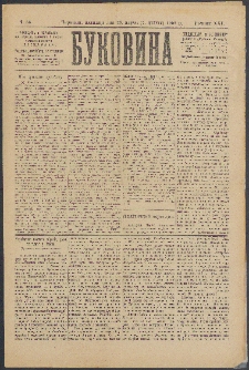 Bukovina. R. 21, č. 36 (1905)