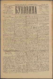Bukovina. R. 21, č. 39 (1905)