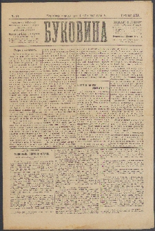 Bukovina. R. 21, č. 52 (1905)