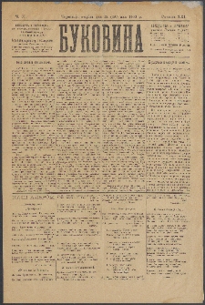 Bukovina. R. 21, č. 57 (1905)