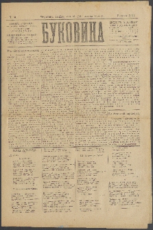 Bukovina. R. 21, č. 81 (1905)