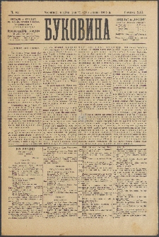 Bukovina. R. 21, č. 84 (1905)