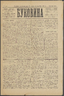 Bukovina. R. 21, č. 89 (1905)