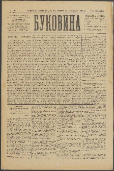 Bukovina. R. 21, č. 101 (1905)