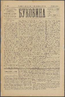Bukovina. R. 21, č. 106 (1905)