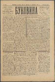 Bukovina. R. 21, č. 114 (1905)
