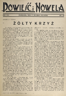 Powieść i Nowela. R. 22, nr 52 (27 grudnia 1930)
