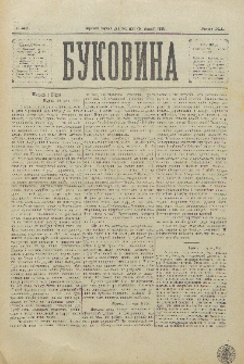 Bukovina. R. 11, č. 43 (1895).