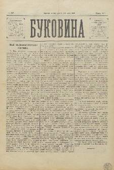 Bukovina. R. 11, č. 36 (1895).