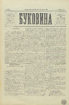 Bukovina. R. 11, č. 82 (1895).