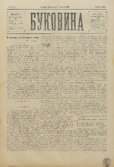 Bukovina. R. 11, č. 117 (1895).