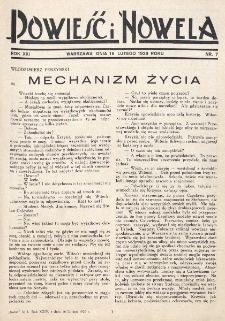 Powieść i Nowela. R. 21, nr 7 (16 lutego 1929)