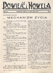 Powieść i Nowela. R. 21, nr 6 (9 lutego 1929)