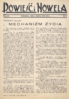 Powieść i Nowela. R. 21, nr 9 (2 marca 1929)