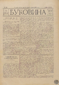 Bukovina. R. 13, č. 19 (1897)