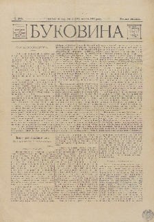 Bukovina. R. 13, č. 28 (1897)