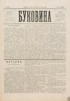 Bukovina. R. 12, č. 157 (1896)