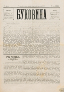 Bukovina. R. 12, č. 213 (1896)