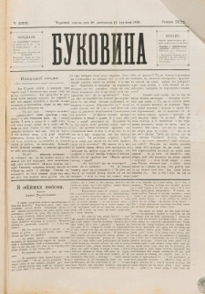 Bukovina. R. 12, č. 256 (1896)