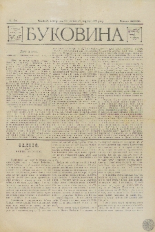 Bukovina. R. 13, č. 41 (1897)