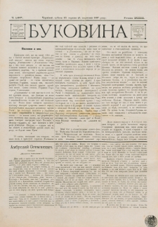 Bukovina. R. 13, č. 187 (1897)
