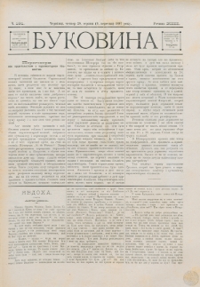 Bukovina. R. 13, č. 191 (1897)