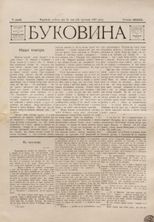 Bukovina. R. 13, č. 119 (1897)