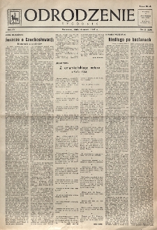 Odrodzenie : tygodnik. R. 4, nr 11 (16 marca 1947)