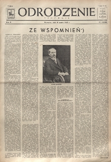 Odrodzenie : tygodnik. R. 4, nr 13=122 (30 marca 1947)